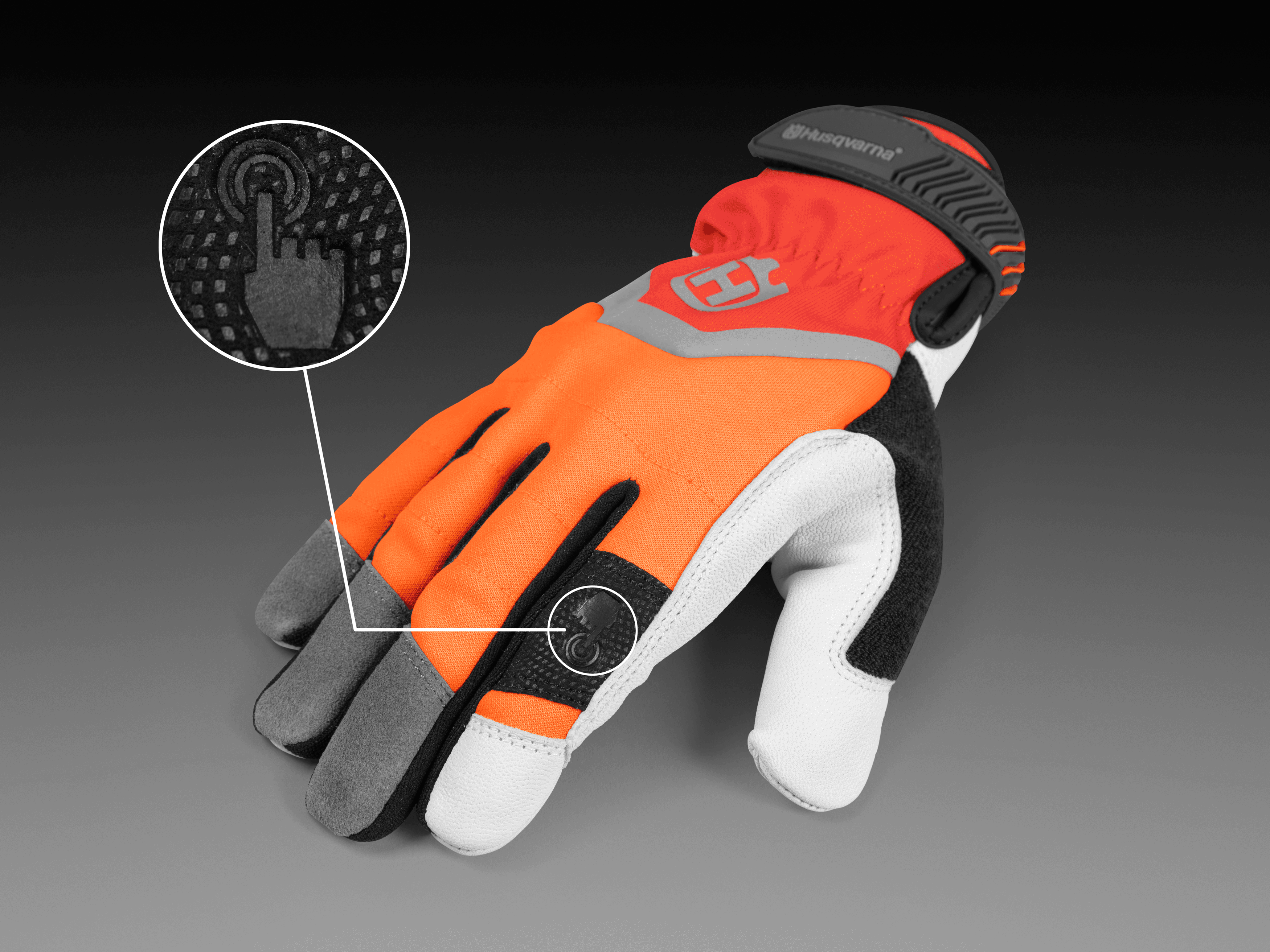Gloves, Technical with saw protection image 0